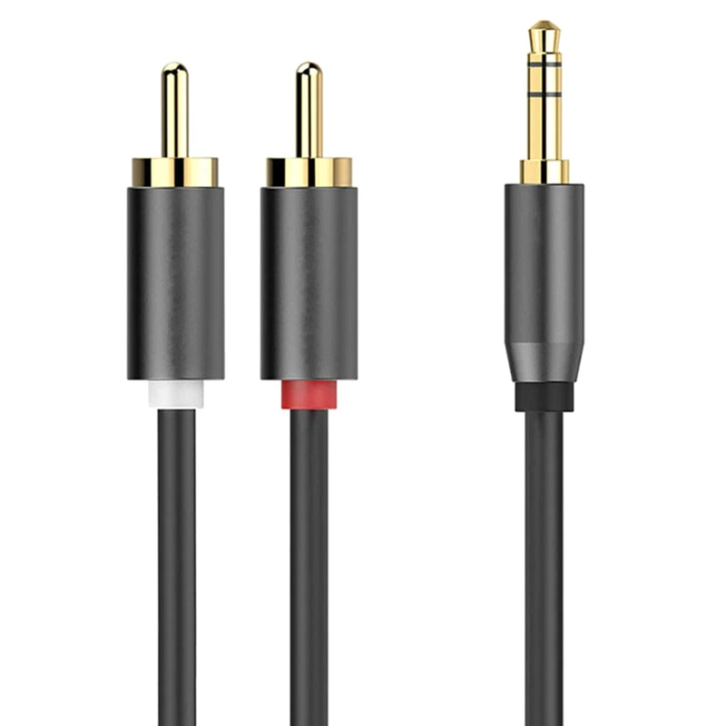 Аудиокабель 3 5 мм 2 RCA для компьютера | Электроника