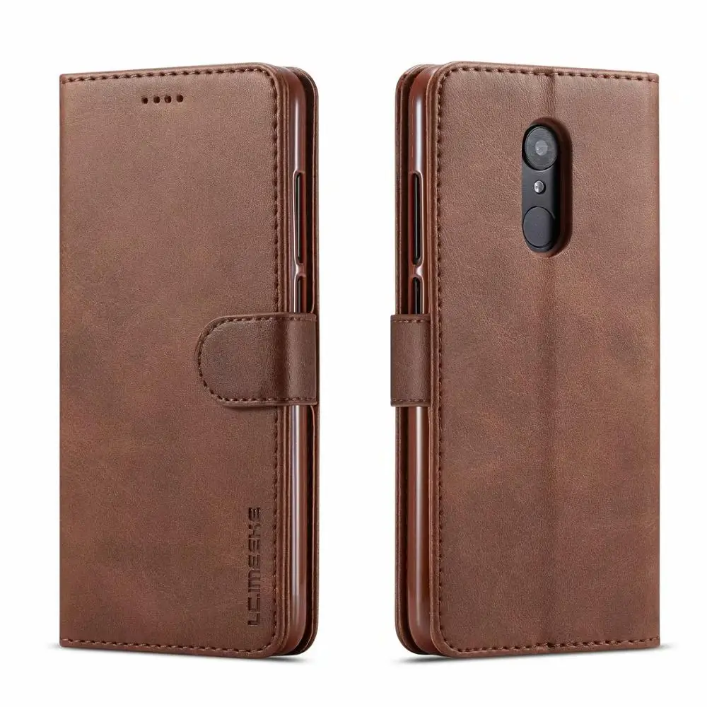 

Leather Flip Case For Xiaomi Redmi 5 Plus Wallet Case With Holder Stand Cover For Redmi 5 Plus Funda