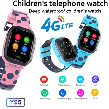 

Y95 4G Child Smart Watch Phone GPS Kids Smart Watch Waterproof Wifi Camera SIM Location Tracker Smartwatch HD Video Call