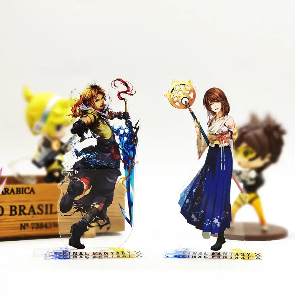 Love Thank You F Fantasy Ff10 X 10 Tidus Yuna Acrylic Stand Figure