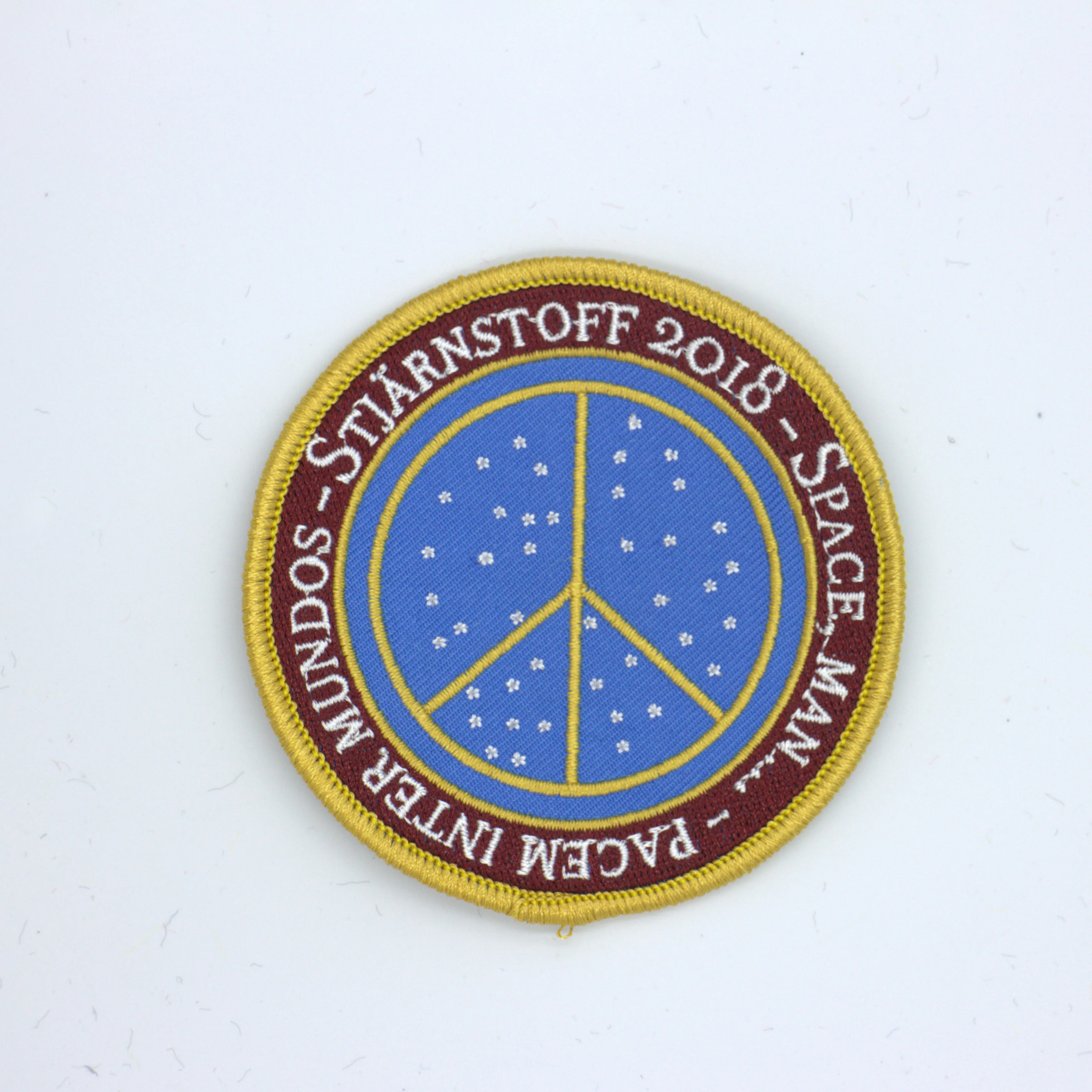 

custom embroidery patches iron-on hook backing with your own logo design personalized team club school logo 02