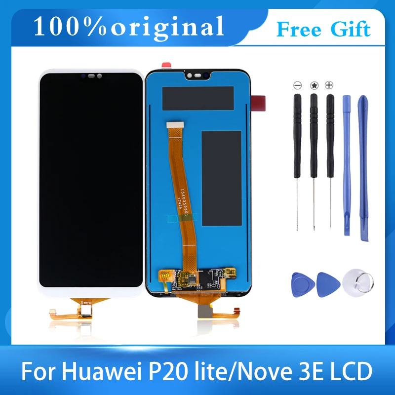 

ЖК-дисплей с рамкой для HUAWEI P20 Lite, 5,84 дюйма, качество AAA