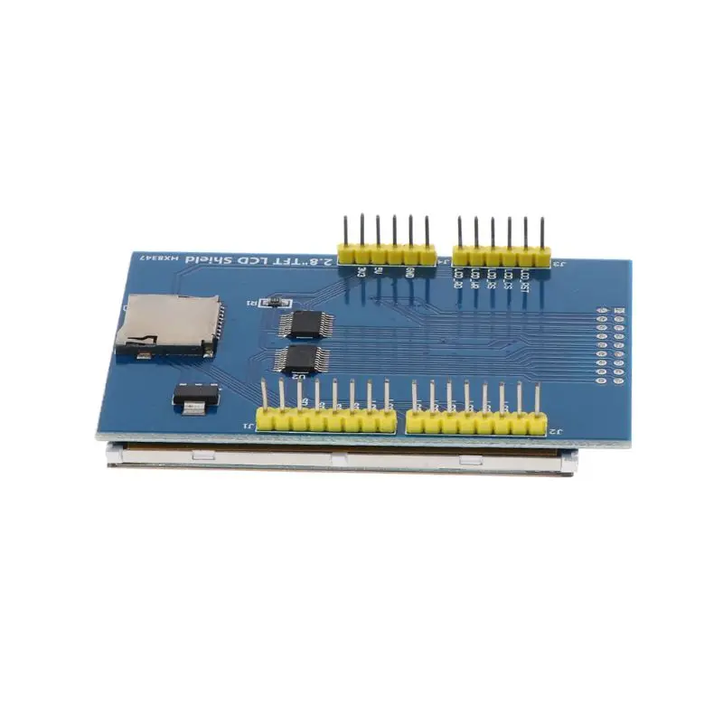 2,8 дюймов 240x320 TFT lcd модуль экрана дисплея серийный щит с резистивной сенсорной панелью цифровые запасные части DIY комплект для UNO 4XFB