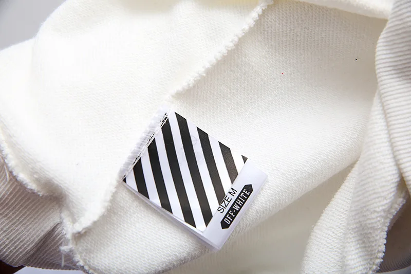 Топ off-white Ow qualified 04 с капюшоном Мужские Женские Парные толстовки повседневные спортивные
