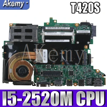 

Laptop motherboard For Lenovo Thinkpad T420S Core I5-2520M Mainboard 64Y1914 H0223-4 48.4KE58.041 QM67