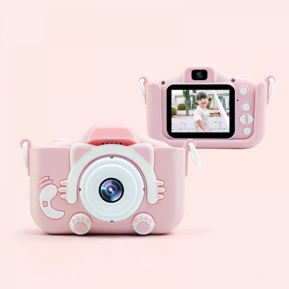 Детская мини-цифровая камера, детская камера для фото, 1080 P, проекционная видеокамера, Детская развивающая игрушка для детей, подарок на день рождения