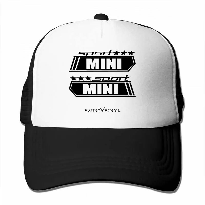 Mini Cooper, автомобильная спортивная бейсболка для мужчин и женщин, Кепка для водителя грузовика, модная Регулируемая Кепка - Цвет: 4-Black