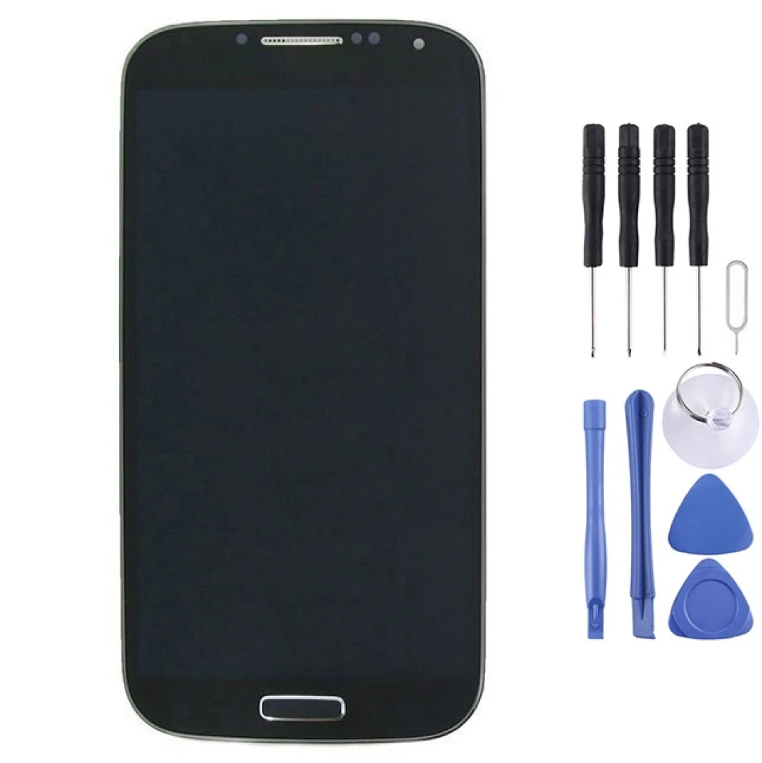 IPartsBuy Оригинальный ЖК-дисплей + сенсорная панель с рамкой для Galaxy S4 / i9505 |