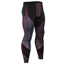 Мужские Компрессионные Леггинсы, штаны для спортзала, фитнеса, для бега, спортивные колготки, брюки для бега, мужские, для кроссфита, для тренировок, ММА, спортивная одежда, штаны