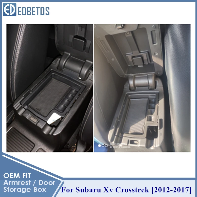 Для Subaru Xv Crosstrek 2012 2013 2014 2015 2016 2017 центральный подлокотник контейнер держатель