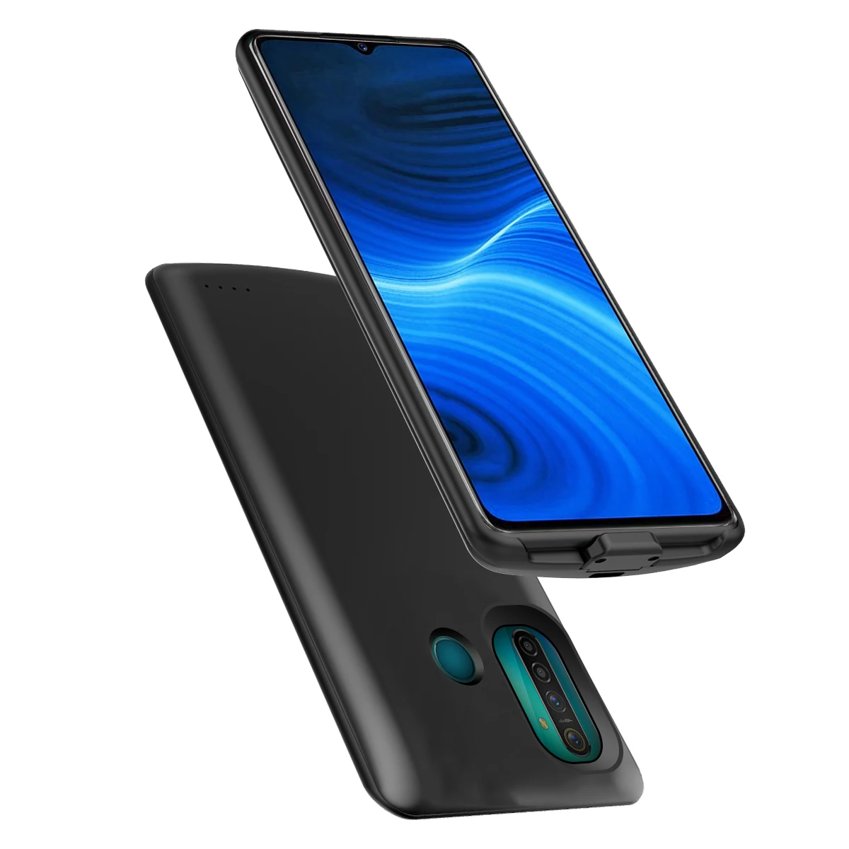 6500 мАч чехол для зарядного устройства для OPPO Realme Q OPPO K5 Reno Ace чехол для телефона Расширенный аккумулятор запасной Внешний Аккумулятор Чехол для аккумулятора