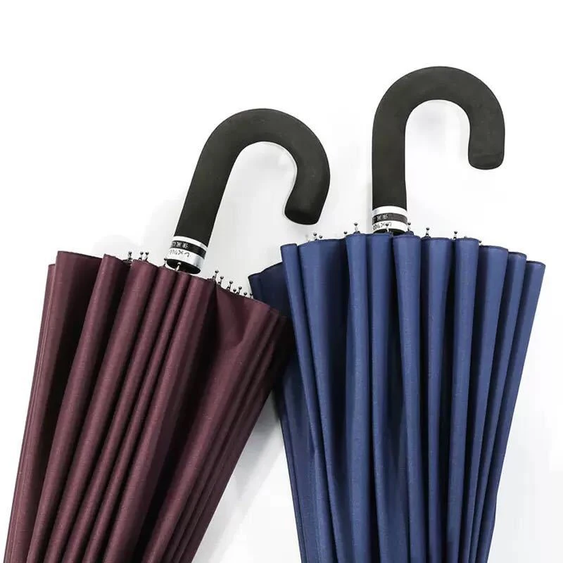 Long Handle Oversized Umbrella 24 Rib Golf Straight Wind Resistant Woman Man wind resistant umbrella windproof umbrella