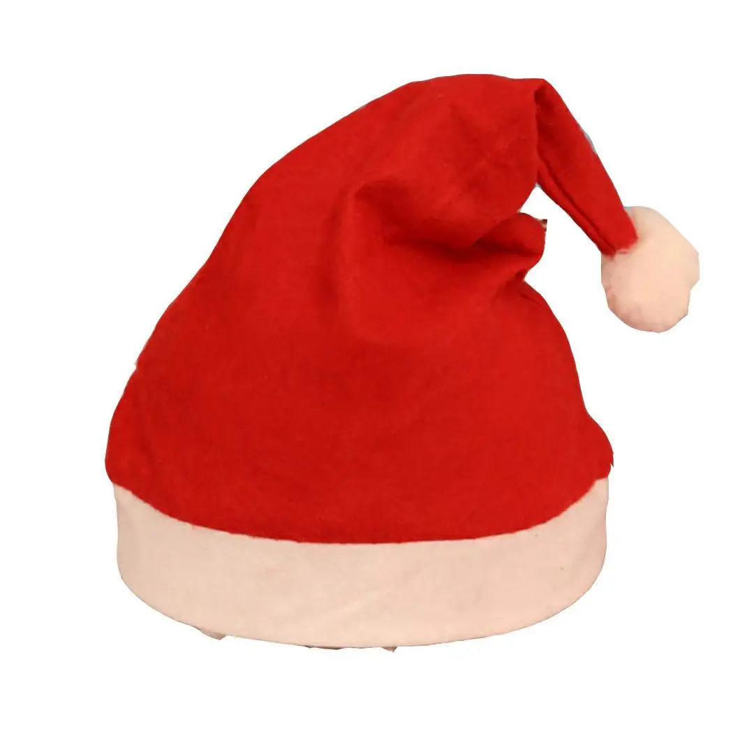 adult non-woven Рождественская шляпа для детей, для взрослых, рождественское праздничное платье, модная, как на изображении, Кепка в стиле унисекс - Цвет: adult non-woven