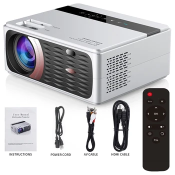 

CP600 1280X720P LED 8000 Lumens Projector Film Projector 720P Full HD HDMI WIFI Bluetooth LCD Home Cinema