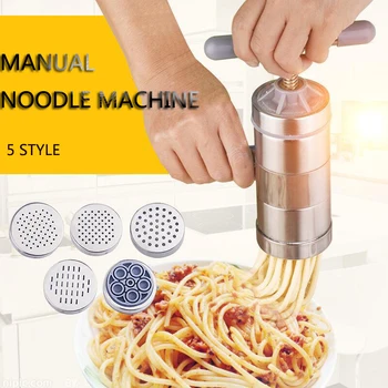 

Noodle Maker Stainless Steel Household Manual Noodle Machine Small Manual Noodle Maker Hand Noodle Press Noodle pasta Machine