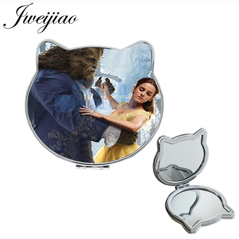 CT12 20 JWEIJIAO», «Princess», «Prince» фотографии макияж Кот зеркала уха белая кожа в форме Танцы вместе с двойными бортами зеркало для жены CT12 - Цвет: CT12 20