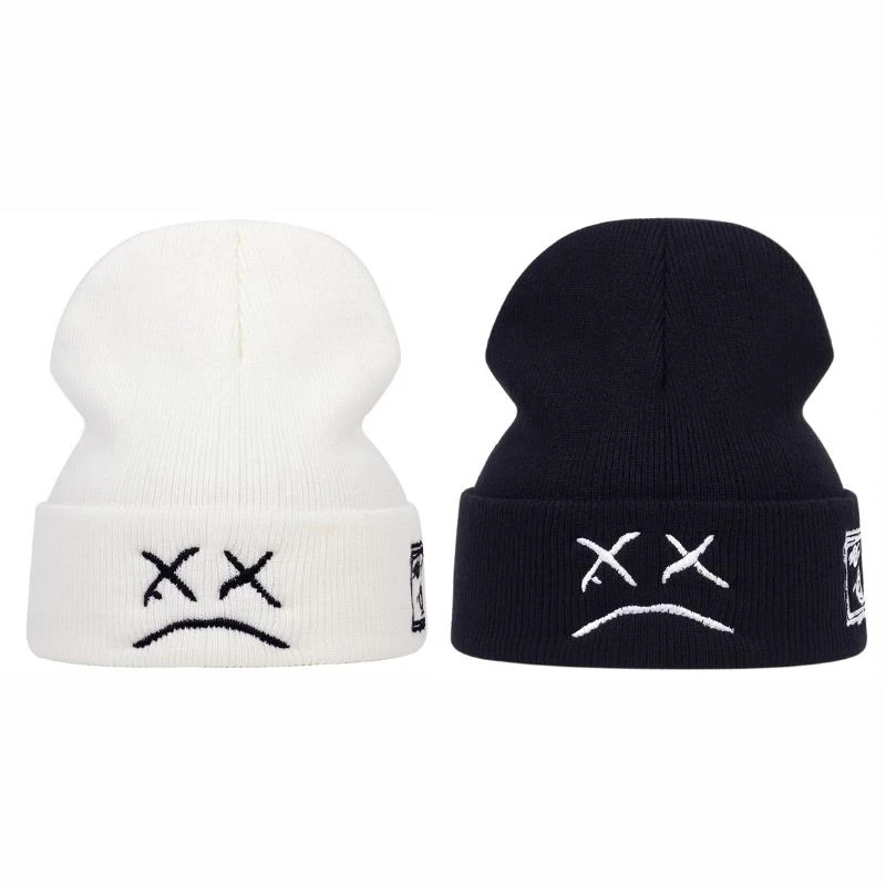 Sad face beanie Clearance