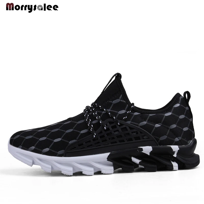 Man Running Shoes Plus Size Mesh Men Sport Shoes Lac-up  Lightweight Comfortable Breathable  Sneakers New Arrival