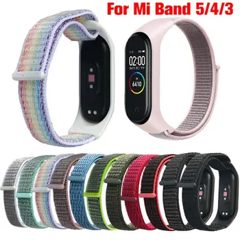 

Nylon Replaceable Bracelet For Xiaomi Mi Band 4 Strap Nylon Sport Wristband For Mi band 3 Mi Band 4 Smart Watch Strap