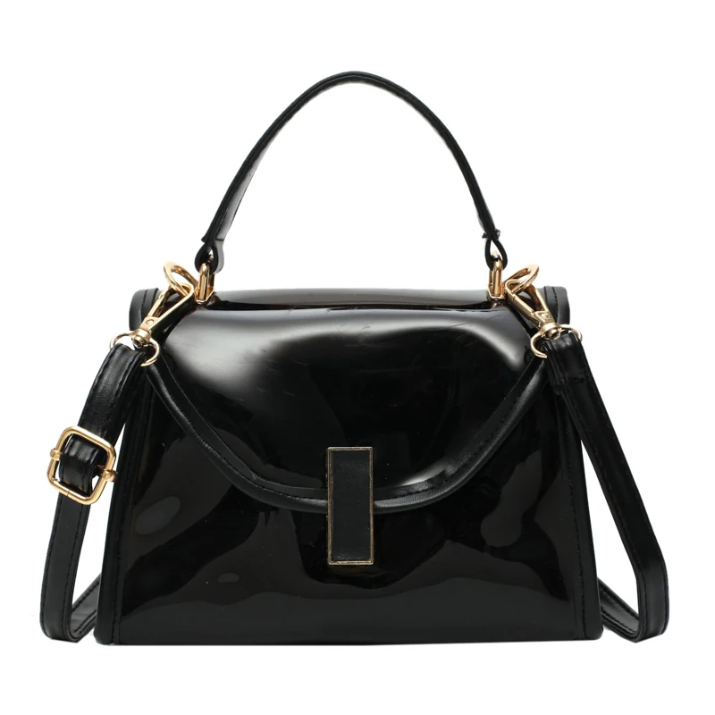 

Transparent shoulder bag women's small square bag large capacity jelly messenger bags shopping travel waterproof ladies bags