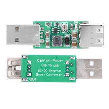 Boost Converter Module Adjustable Output DC-DC Step Up Converter Board USB To USB 5V To 6-15V Power Supply Step Up Module m bus mbus meter bus to usb converter no power supply 5 load kh usb m5