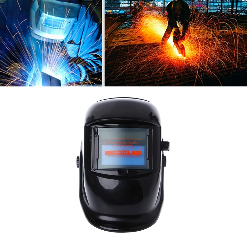 

Pro Solar Auto Darkening Welding Helmet Mask Arc Tig Mig Grinding Welder Cap E65A