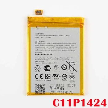 

100% Original 3000mAh C11P1424 For Asus ZenFone 2 ZE551ML ZE550ML Z00AD Z00ADB Z00A Z008D High quality battery+Tracking Number