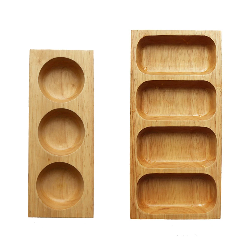 Wooden Dried Fruit Plate Creative Japanese Storage Tray Sushi Sashimi Platter Tableware Decorations Food Organizer Decoration | Дом и сад