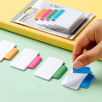 

Color Note Paper Block Memo Pad Planner Index Card Tabs Stickers Classification Sticky Multifunction Message Fluorescent Film
