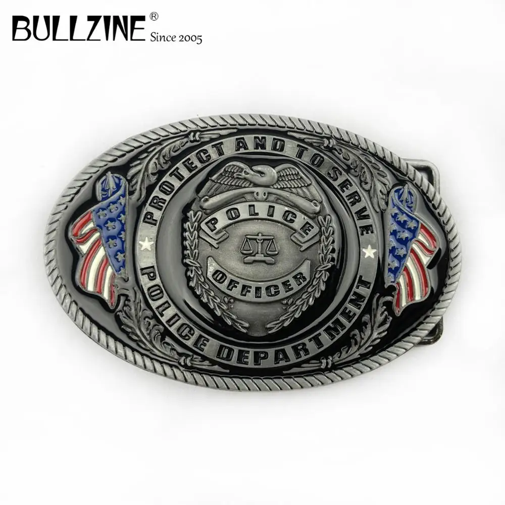 police belt buckle