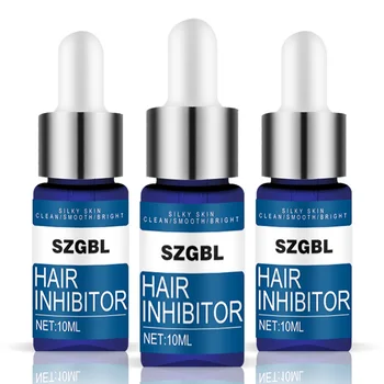 

10ML Hair Growth Inhibitor Powerful Permanent Painless Hair Removal Spray Stop Shrink Pores Skin Smooth Repair Essence