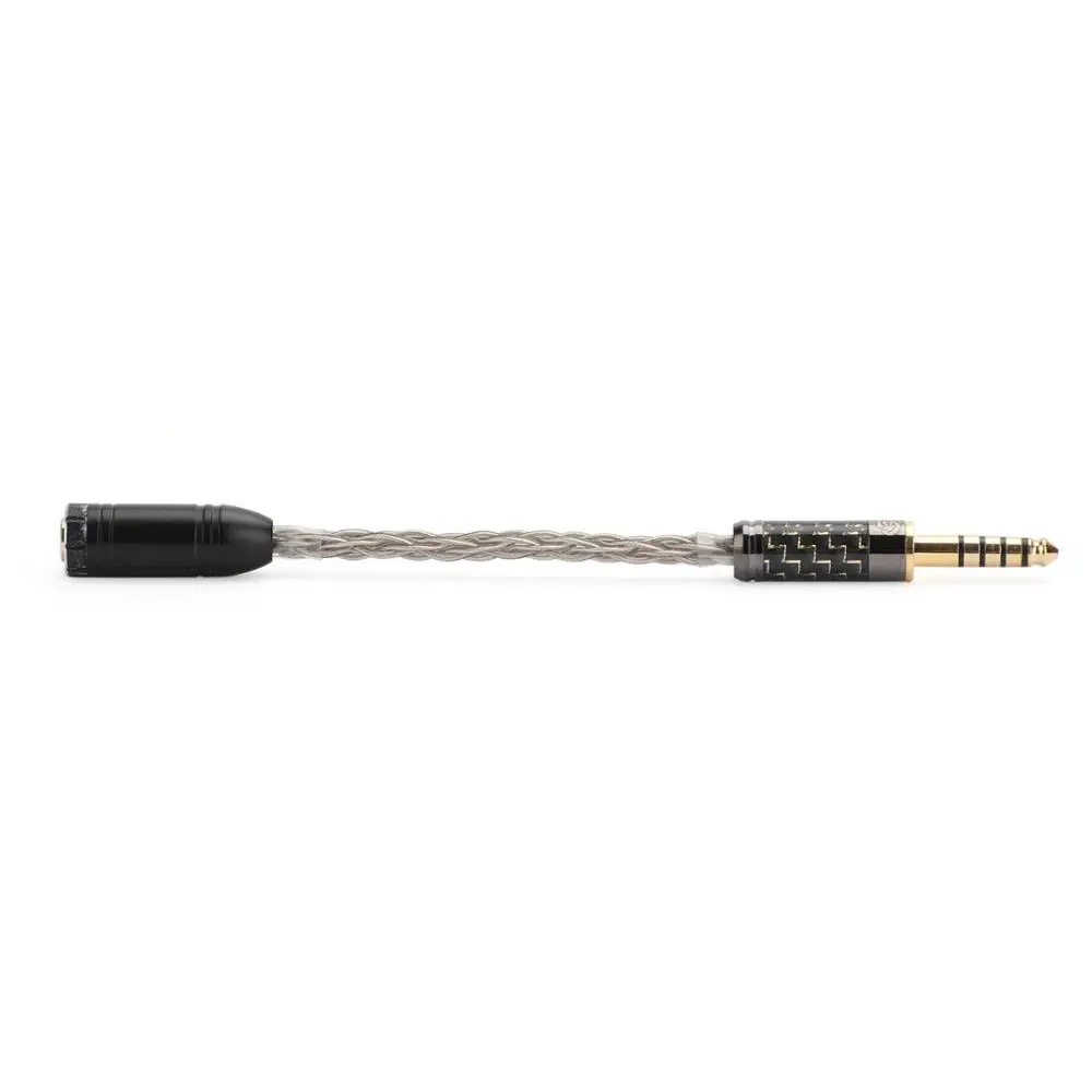 Areyourshop Balanced 3 5 Female Jack to 4 4 Male Plug Audio Cable HIFI Adapter Wire For Headphone Player