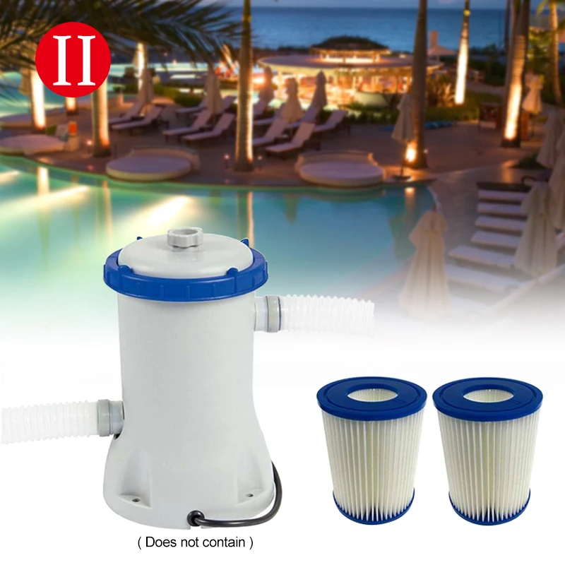 1PC Pool Filter Cartridge Inflatable Swimming Pool Filter Element Efficient Filter Foam Sponge Cartridge for Swimming Pool PUMP