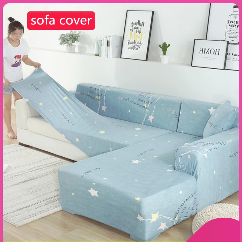 

New Corner Sofa Cover Elastic Couch Cover for Sofa Sectional L Shaped Sofa Cover Chaise Longue Stretch Sofa Slipcover L shape