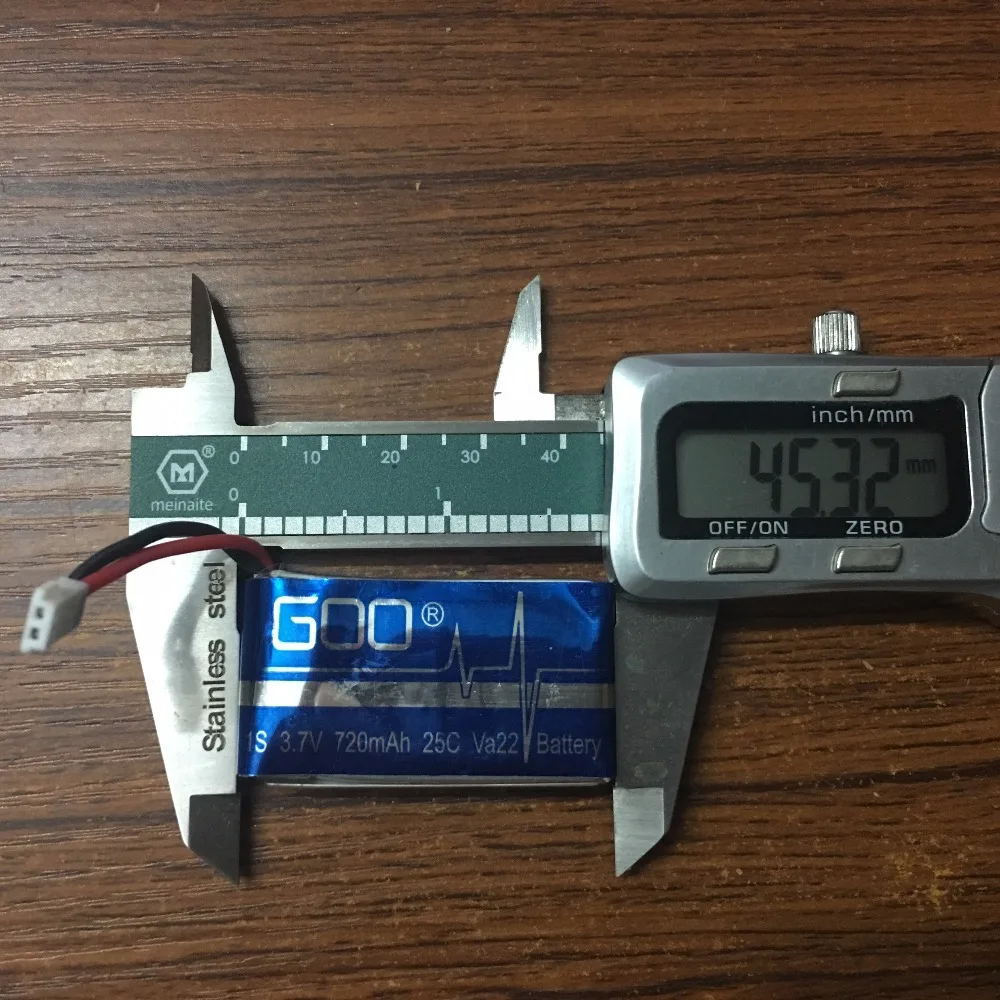 4 шт. * 3 7 в 720 мАч Lipo батарея для WLtoys F949 / XK K124 RC самолет запасные части