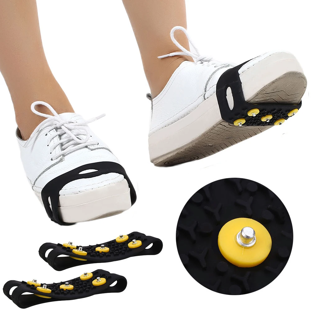 Шипы 5 шпильки скейт противоскользящая обувь Crampon Cleat Snow