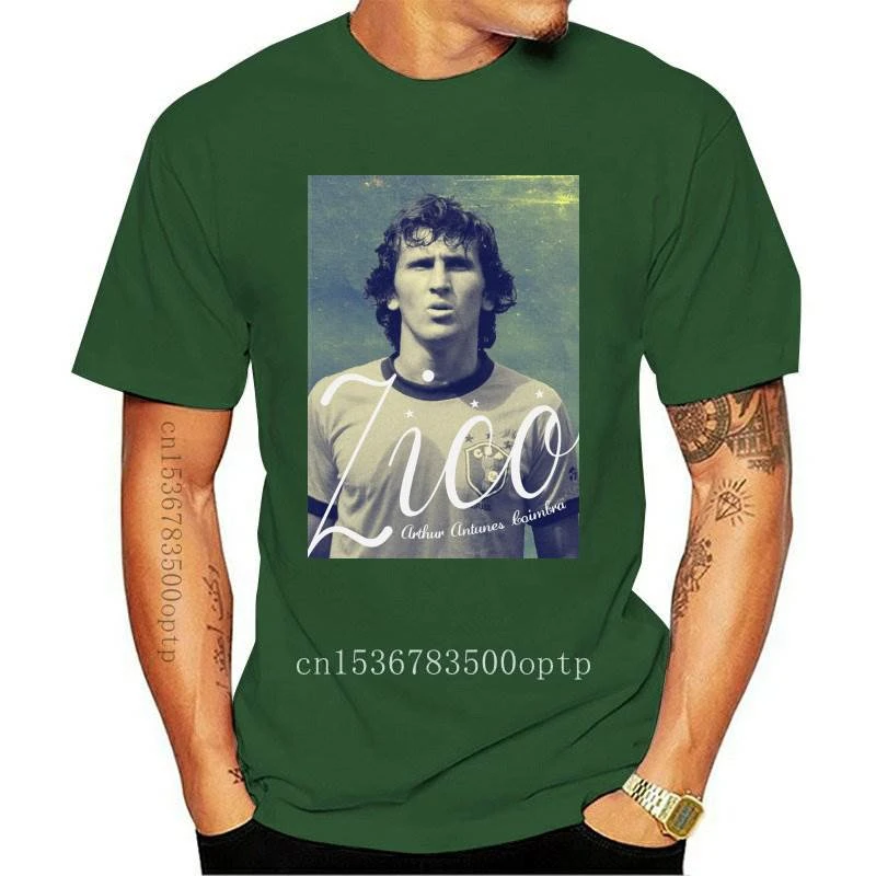 Camisetas de Zico, Artur, Antunes, Udinese, mito de Brasil, 2 M L XL, geniales, cuello redondo| | AliExpress