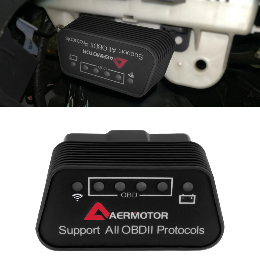 Elm327 Wifi Scanner Diagnostic Tool For Toyota Corolla Chr Rav4 Auris Yaris Avensis Elm Obdii Code Reader Scan Adapter - Code Readers & Scan Tools -