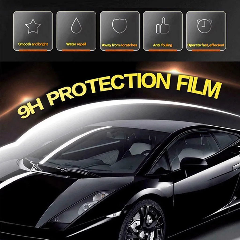 30mL Ceramic Coating For Cars 9H Paint Care Glass Nano Hydrophobic Polish avoid scratche Thickness 30um excellent high effect 8X