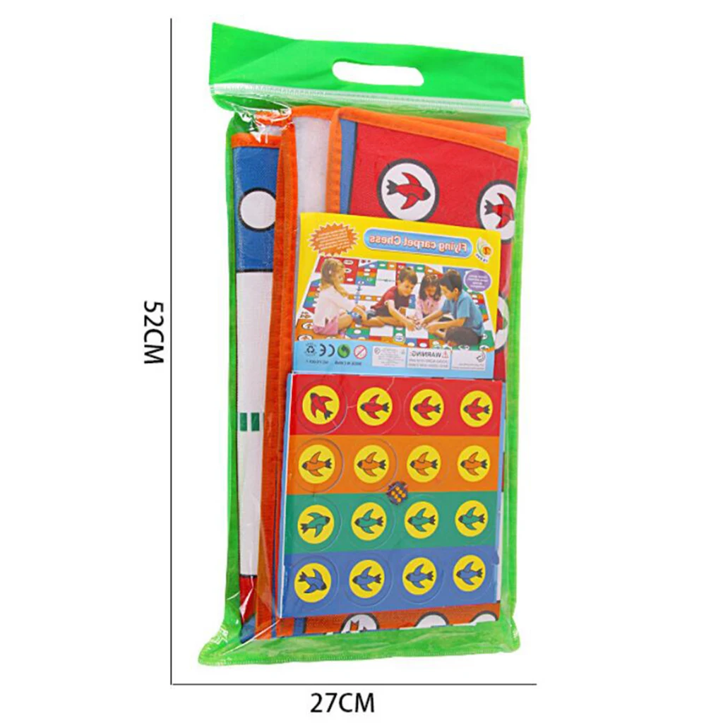 82x82cm Play Baby Ludo Mat Crawling Floor Pad Soft Blanket Kids Camping