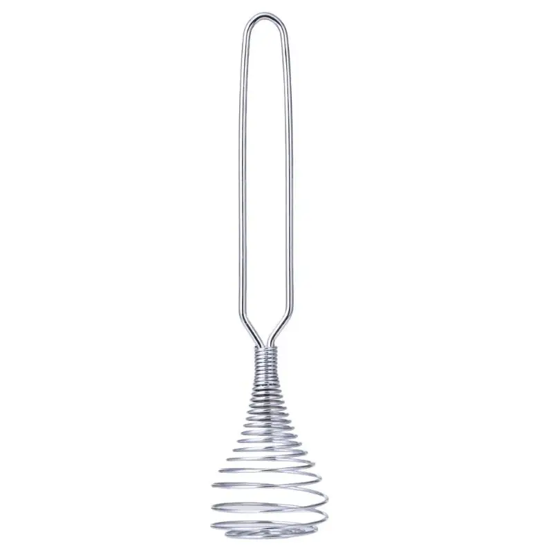

Spring Coil Wire Whisk Hand Mixer Blender Egg Beater Stainless Steel Tool