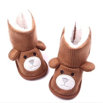 

Baby Knit Soft-Soled Shoes Warm Winter Baby Toddler Shoes Toddler Boy Girl Snow Boots