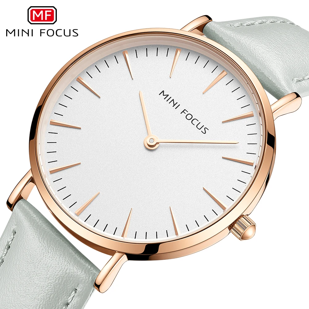Mini Focus Top Luxe Mode Vrouwen Horloge Lady Japan Quartz Waterdicht Klok Leather Casual Mini Focus Top Luxe Mode Vrouwen Horloge Lady Japan Quartz Waterdicht Klok Leather Casual