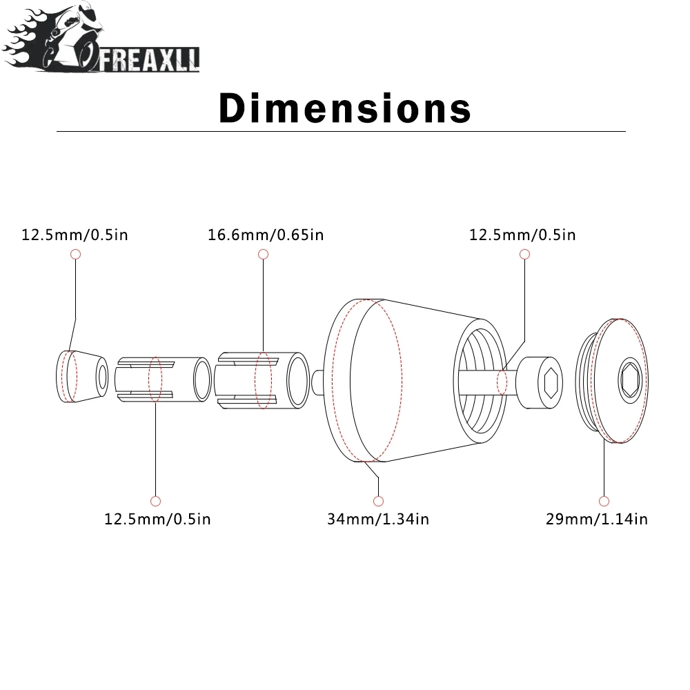 Аксессуары для мотоциклов 7/8 &quot22 мм рукоятки Грипсы Торцевая Крышка YAMAHA XJ6 XJ 6