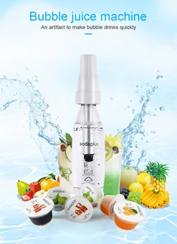 

New Portable Sodas Siphon Water Machine Home Self-cooling Drinking Machine Bar Tool Siphon Manual Bubble Drink Soda Maker