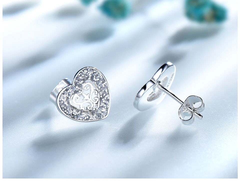 UMCHO  925 sterling silver stud earrings for women EUJ049-1.4