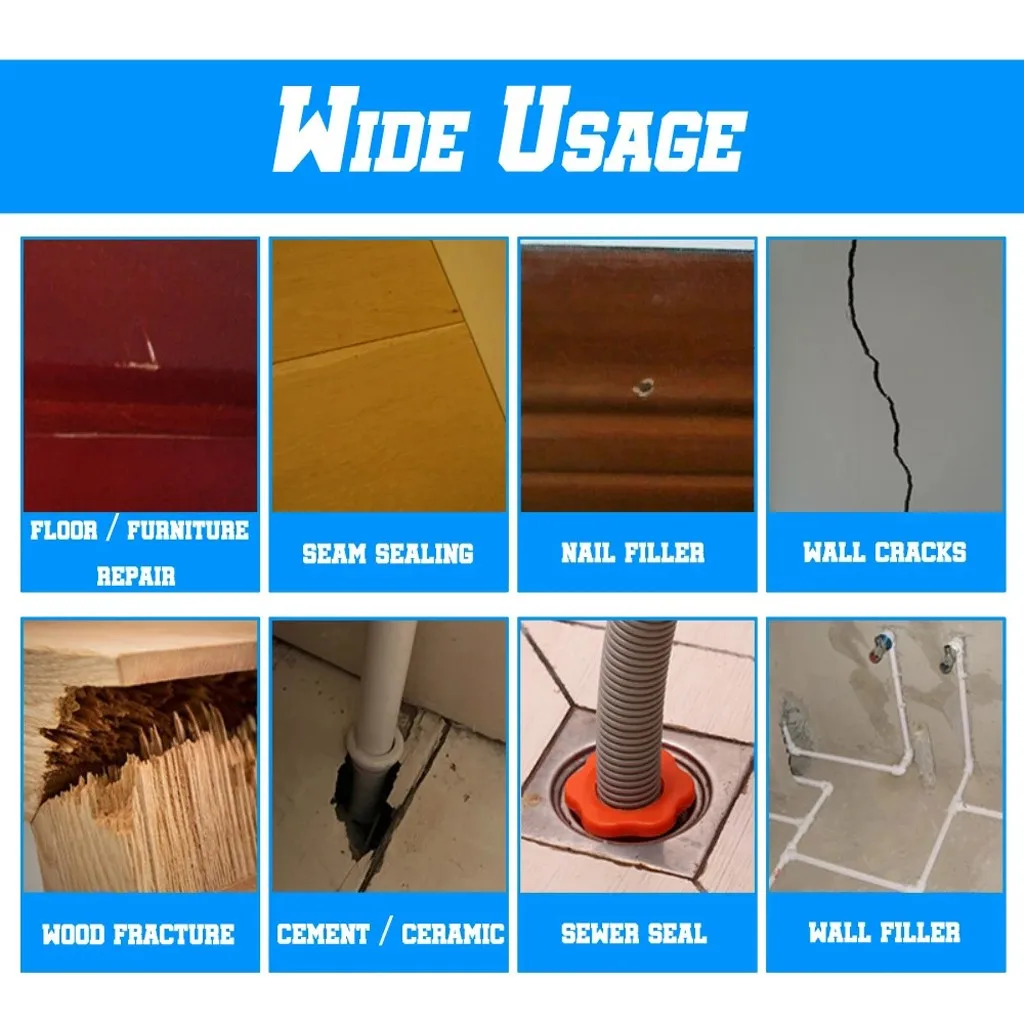 Multi-purpose Repair Mud Waterproof Caulk Wall Repair Cream Hole Filling free shipping Dropshipping Christmas Halloween Accessor