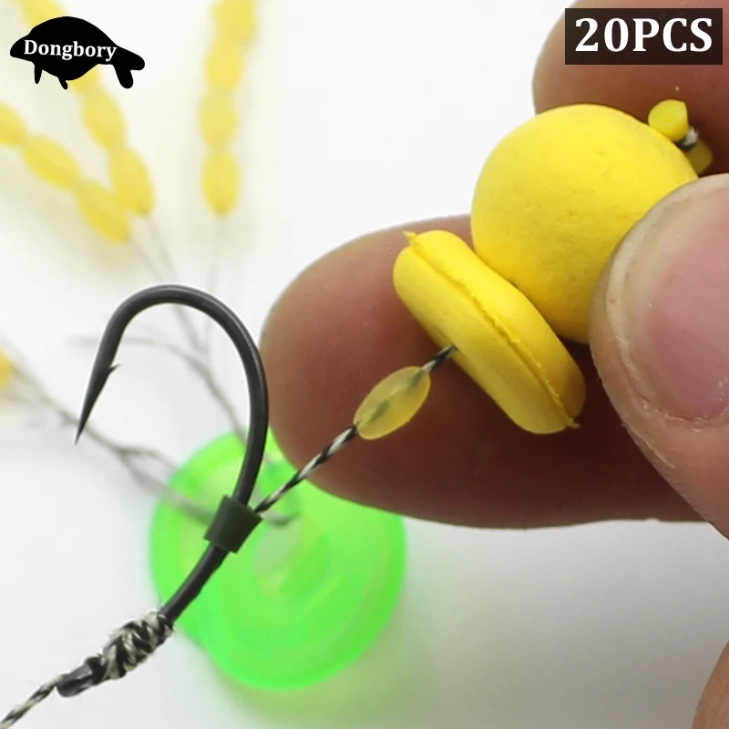 10Set = 150Pcs Di Pesca Alla Carpa Accessori Rig Arresto Kit Di Perline Per La Pesca Alla Carpa Boilie Bait Pop Up Arresto Perline Per Capelli Chod Ro