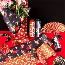 Год позолоченная бумага оберточная бумага Весна счастливые брови серии Китайский ручного счета подарок украшения