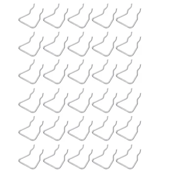 

30Pcs Pegboard Plier Holders, Stainless Steel Double Loop Pegboard Hooks Accessories Shelving Display Hooks for Store